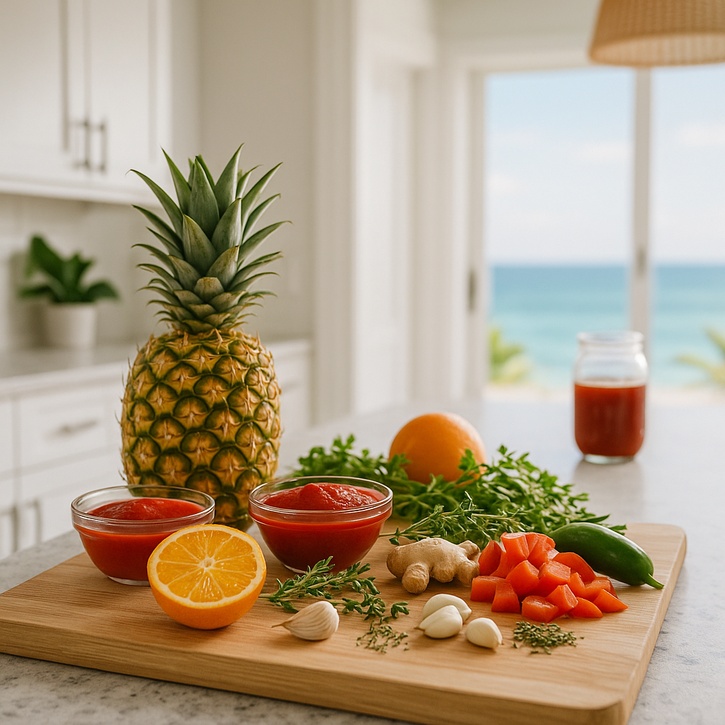 Hawaiian pork roast AI image