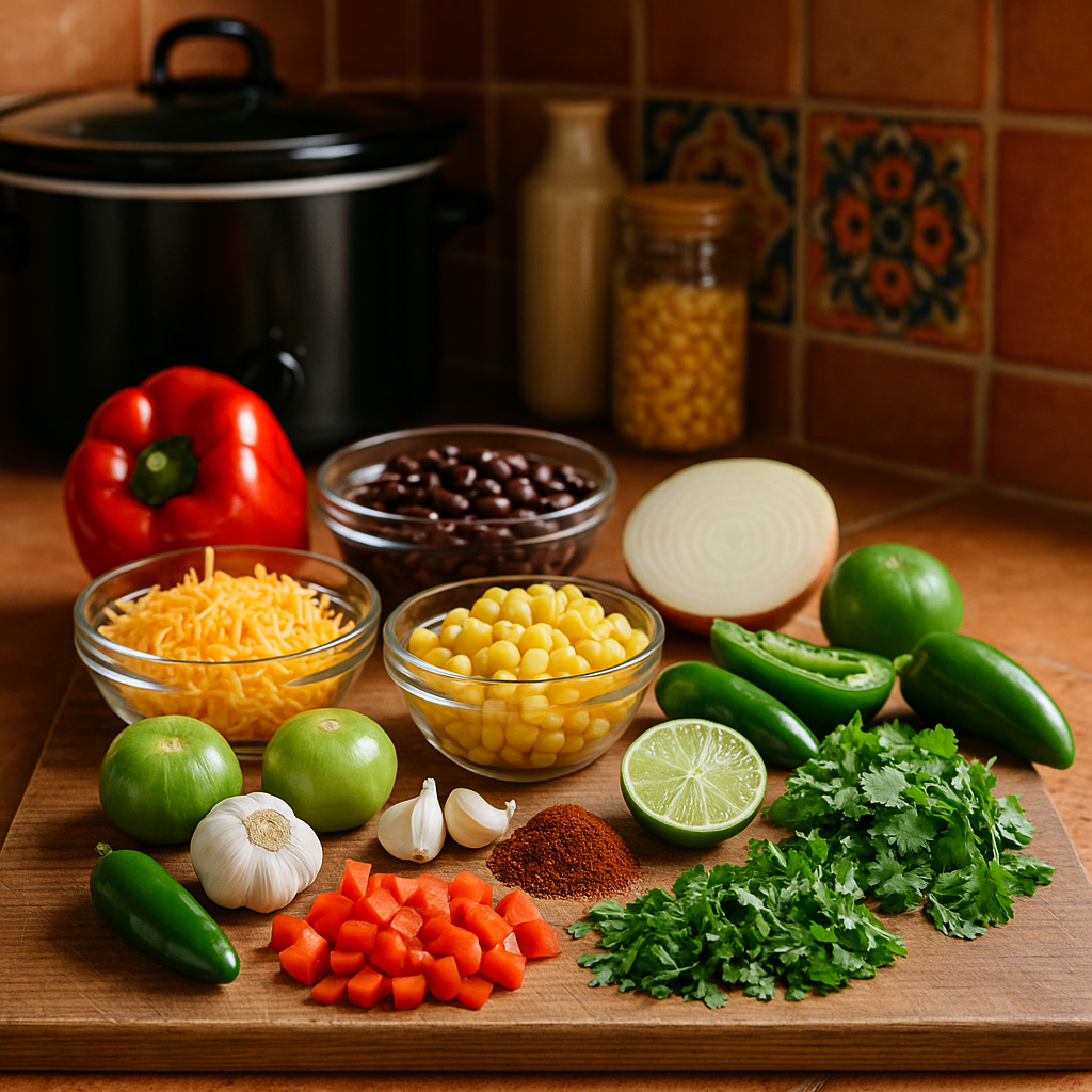 Zesty Taco soup AI image